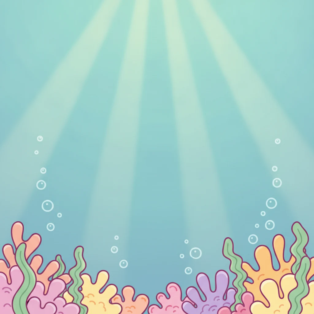 Bunte Unterwasserwelt mit Korallen