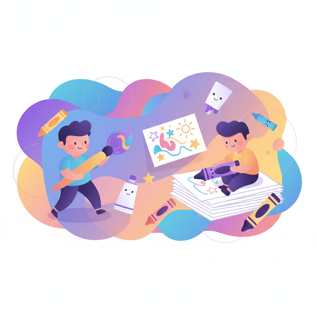 Ab wann können Kinder malen? Altersgerechte Ausmalbilder