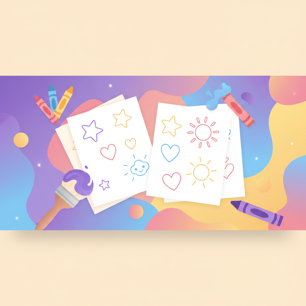 Ausmalbilder in der Kita: Ideen für Erzieherinnen