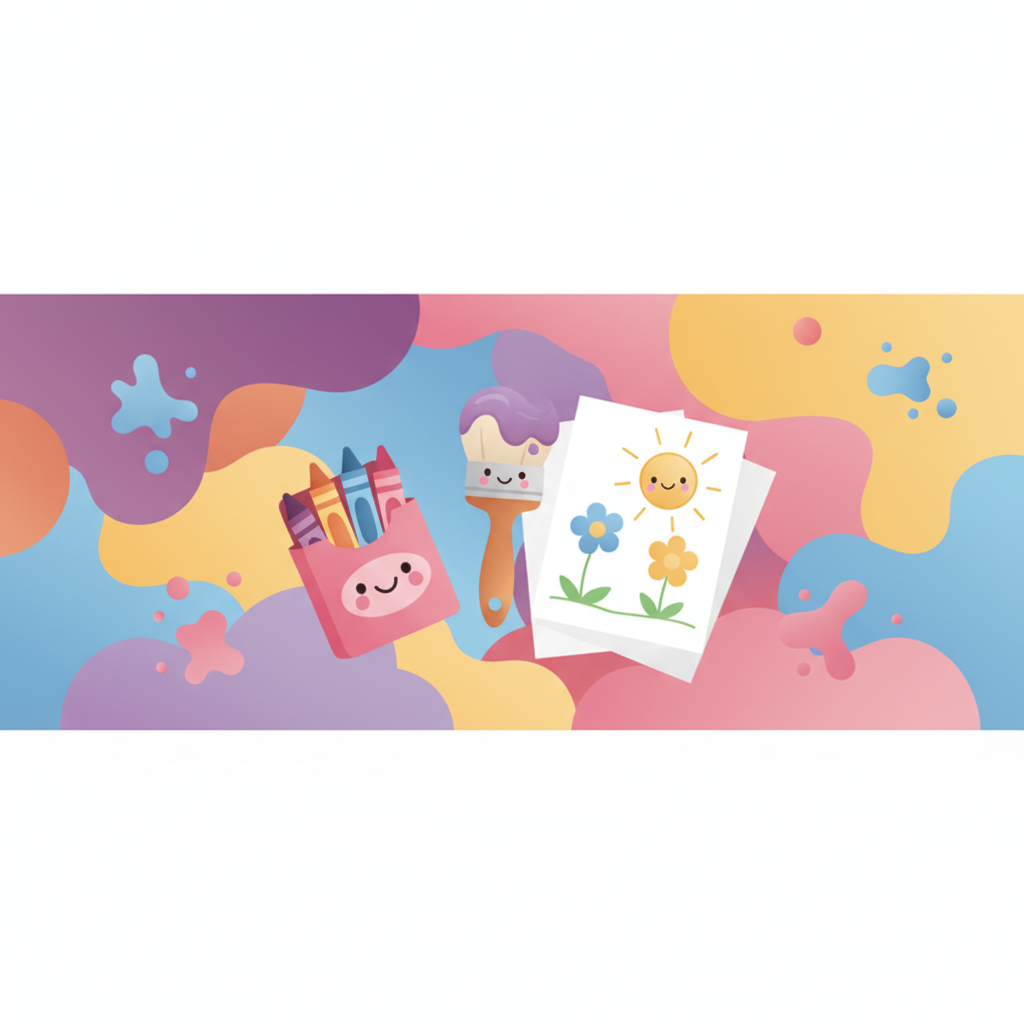 Farben lernen mit Ausmalbildern: So klappt es spielerisch