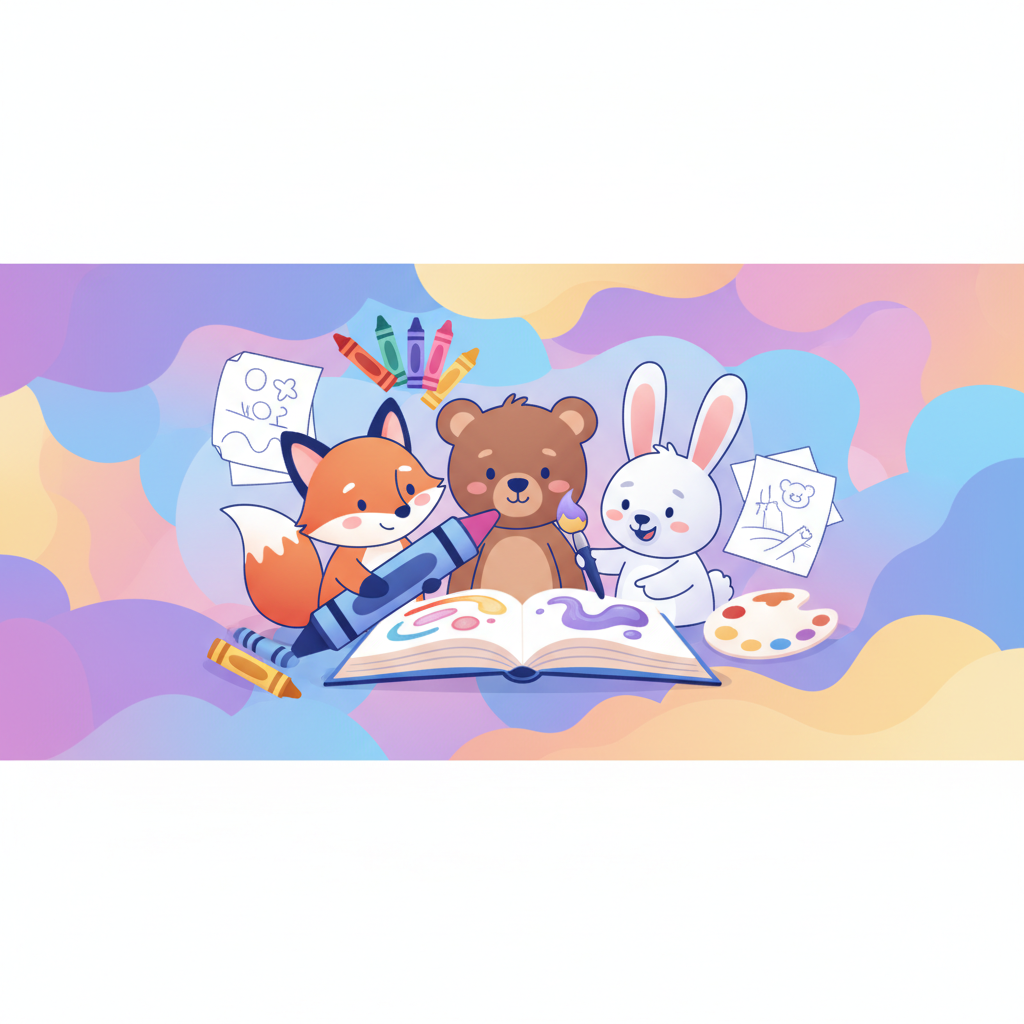 Kindergeburtstag: Ausmalbilder als kreative Beschäftigung