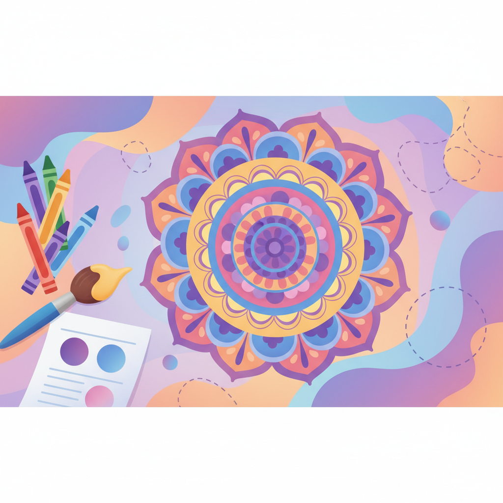 Mandala selber malen: Schritt-für-Schritt-Anleitung