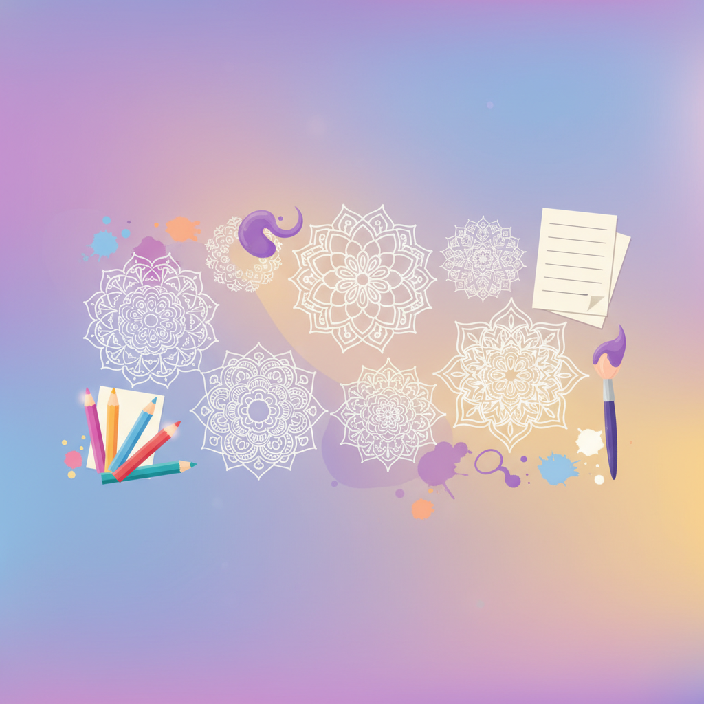 Mandala zum Ausdrucken: Kostenlose Vorlagen für Kinder & Erwachsene