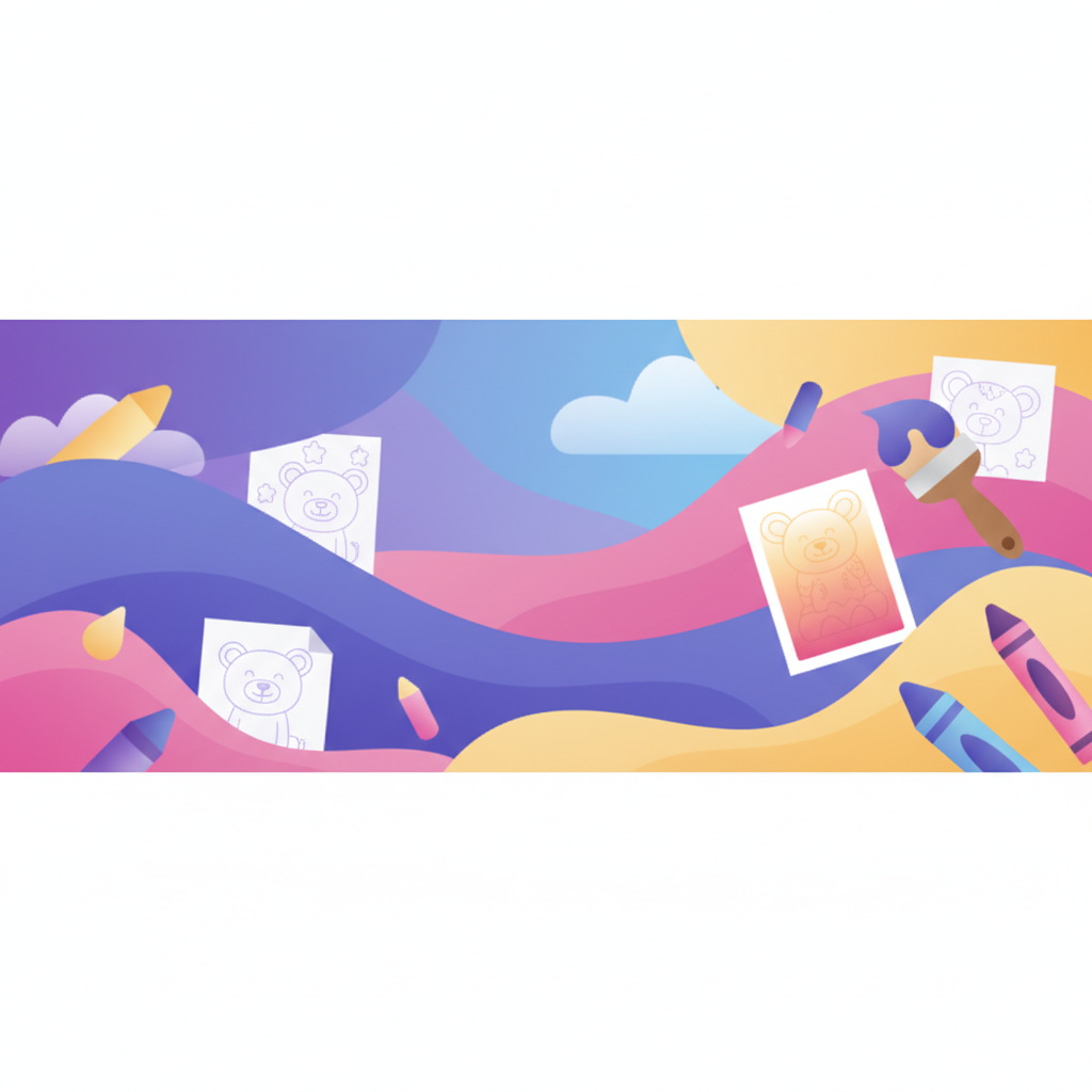 Schattierungen malen lernen: Techniken für Ausmalbilder