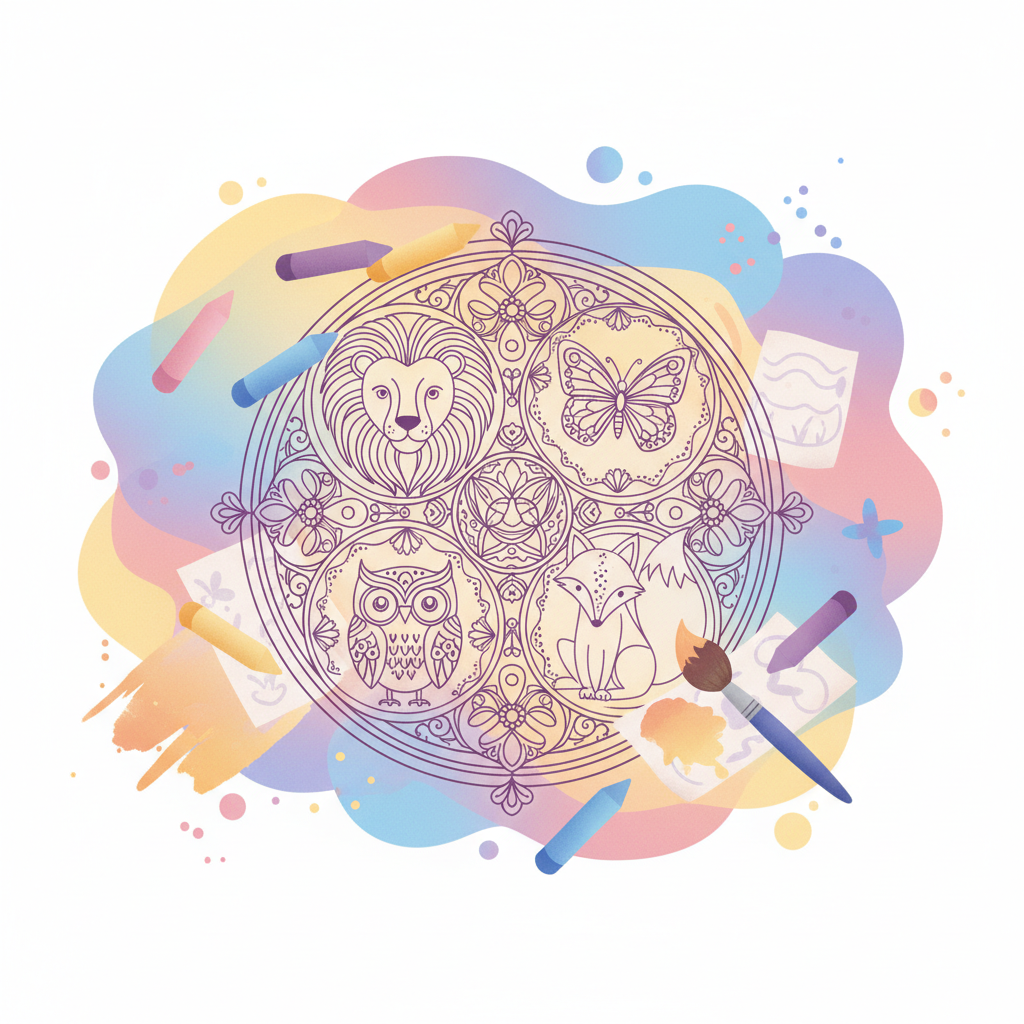 Tier-Mandalas: Die schönsten Vorlagen zum Ausmalen